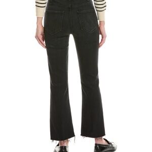 MOTHER the hustler ankle fray in "encounters at night"Black Jeans